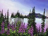 David Lloyd Glover Canadian Sunrise painting